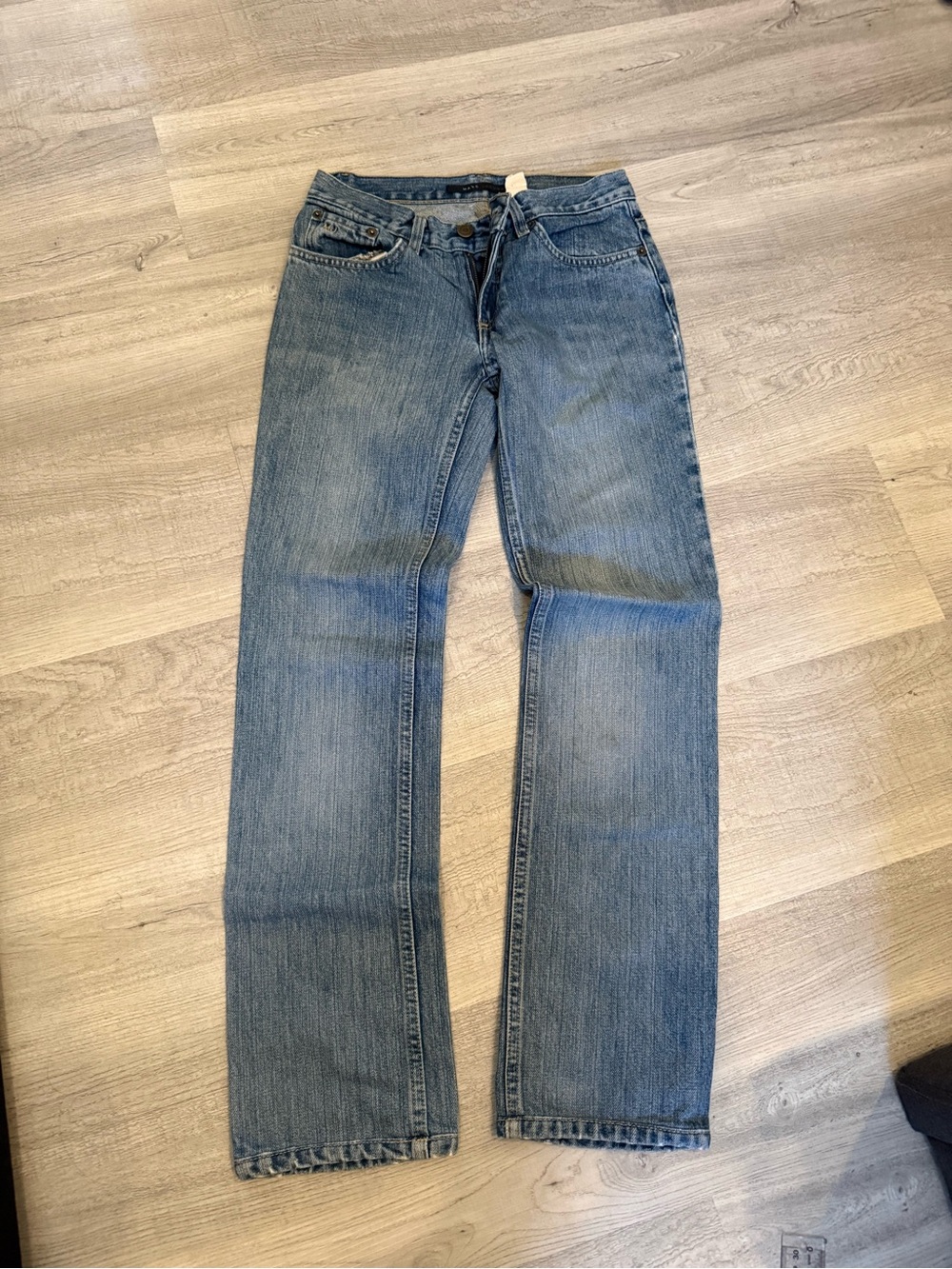 Marc Jacobs Straight-Leg Jeans in Medium Blue Wash